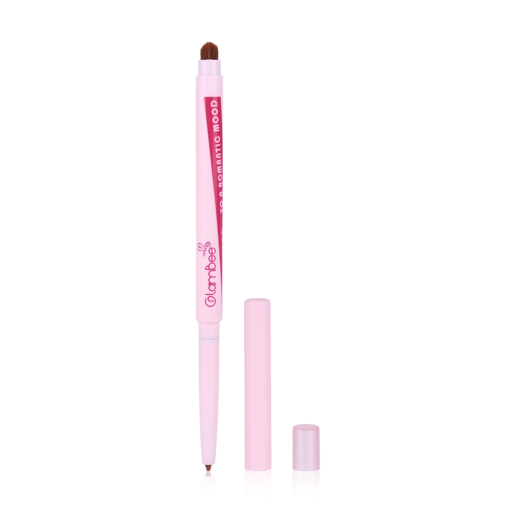 Механічний мусовий олівець для губ GlamBee SAY YES To A Romantic Mood Lip Pencil Mousse, тон 01, 0.4 г